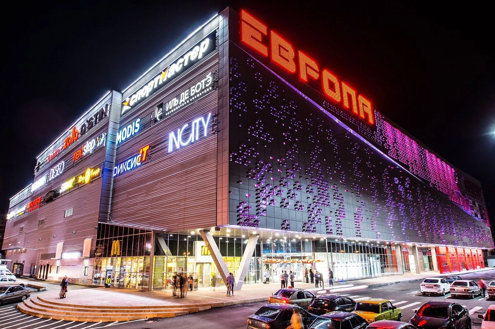Лазерное сканирование «ТРЦ «Европа» в  Петрозаводске
